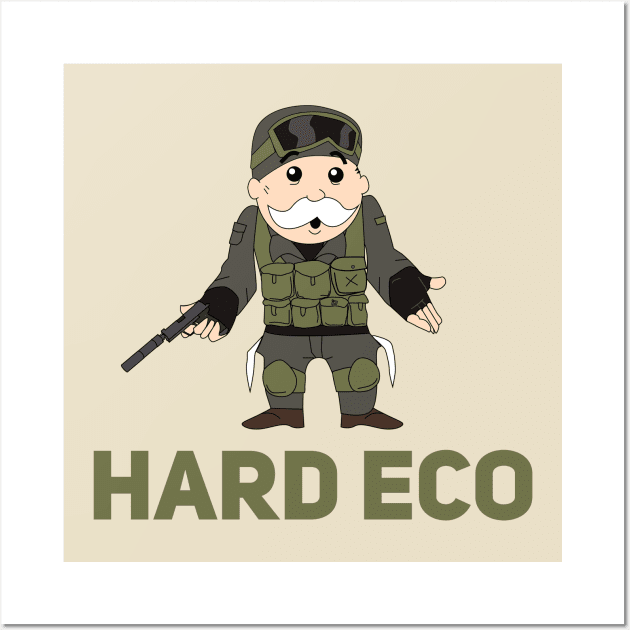 Hard Eco - CSGO Monopoly Wall Art by pixeptional